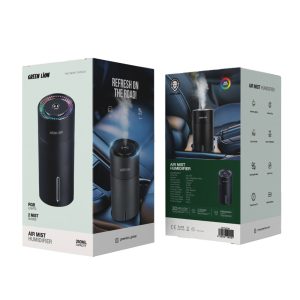 خوشبو کننده و مرطوب کننده خودرو گرین لاین Green Lion Air Mist Humidifier 260ML