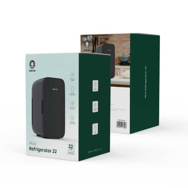 Green Lion Mini Refrigerator 22L 65W Black