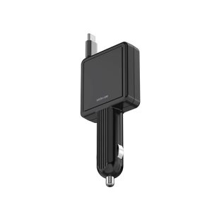 شارژر فندکی گرین لاین مدل Green Lion Retractable 30W Car Charger (Telescopic)