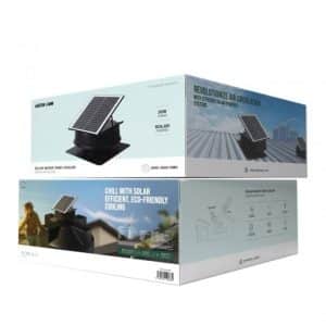 خنک کننده خورشیدی تانک اب گرین لاین مدل Green Lion Tank Cooler GNSOLARCLRBK