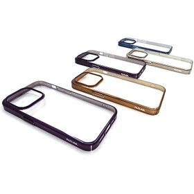 قاب شفاف دور رنگی Apple iPhone برند Mutural
