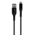 کابل Green Lion Braided Lightning Cable 3m 2A 2 GNBCIPBK3M Green Lion Braided Lightning Cable 3m 2A Black