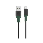 کابل شارژ و انتقال داده USB-A به Lightning گرین لاین (۳ متر) 2 GNCPALTG3MBK Green Lion USB A to Lightning TPE Cable 3M Black