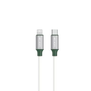 کابل Green Lion PVC USB-C to Lightning Wide Cable 1M PD 20W