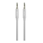 کابل Green Lion Non-MFi AUX 3.5mm to AUX Stainless Steel Plating Cable 90cm- 2 GNSTAX2AXSL Green Lion Non MFi AUX 3.5mm to AUX 3.5mm Stainless Steel Plating Cable 90cm Silver