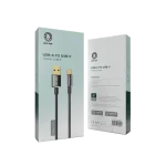 کابل Green Lion USB-A To USB-C Tough Cable 1M 2 GNTPTGHATCBK Green Lion USB A To USB C Tough Cable 1M Black