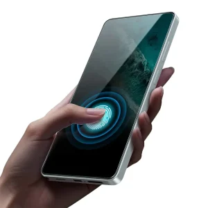 محافظ صفحه نمایش شیشه‌ای گرین لاین 9H Crystal Shield با پشتیبانی از حسگر اثر انگشت برای Samsung Galaxy S26 Series