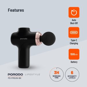 ماساژور تفنگی هوشمند پرودو لایف‌استایل سری Precision مدل PD-FMGUN