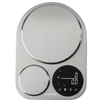 ترازو دیجیتال دوگانه آشپزخانه گرین لاین (Green Lion) 3 GNDUALKSSL Green Lion Dual Kitchen Scale Silver