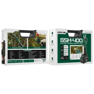 قیچی شارژی شاخه‌زن گرین‌لاین (Green Lion 21V Electric Pruner)